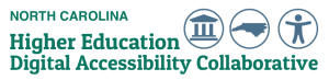 N-C higher ed digital accessibility collaborative logo