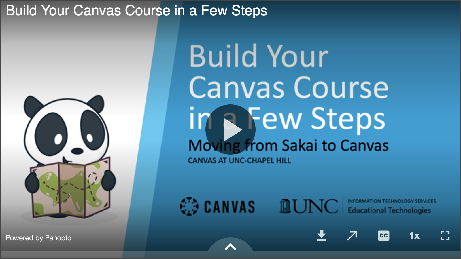 View recording on building your Canvas course in a few steps
