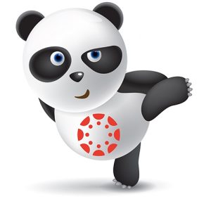 Canvas panda kick